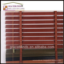 Ladder string cord tilter 50mm louver timber horizontal blinds